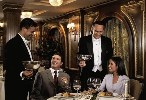 El Restaurante Olympic ofrece un servicio de lujo